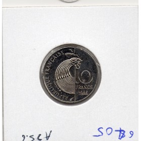 10 francs Schuman 1986 Sup+