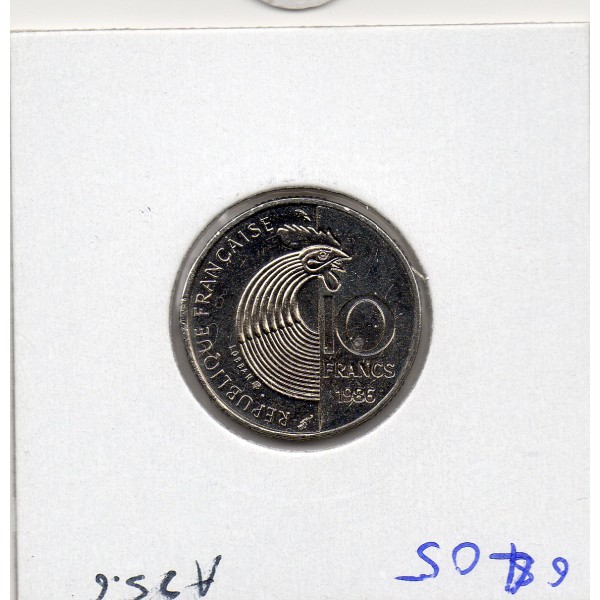 10 francs Schuman 1986 Sup+