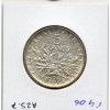 5 francs Semeuse Argent 1967 Sup