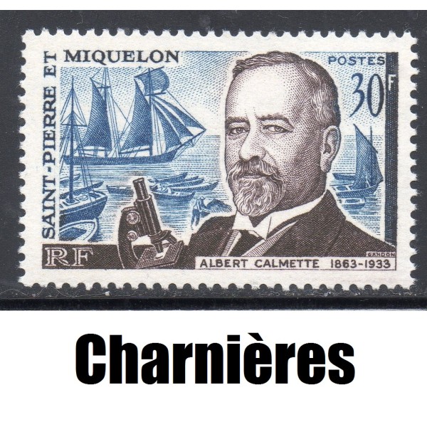Timbre Saint Pierre et Miquelon 368 Oiseaux neuf* 1963