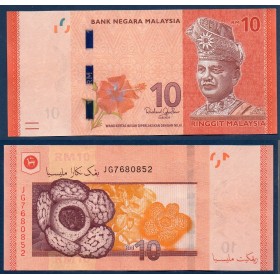 Malaisie P.53d, neuf Billet de 10 ringgit 2011