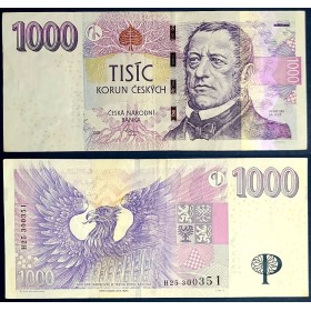 Republique Tchèque P.25b, TTB Billet de 100 Korun 2008 série H