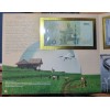 Thaïlande Livre avec 5 billets en Bath 2017 Hommage à Rama IX