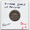 50 centimes Bussoz Paris La belote ND monnaie de nécessité