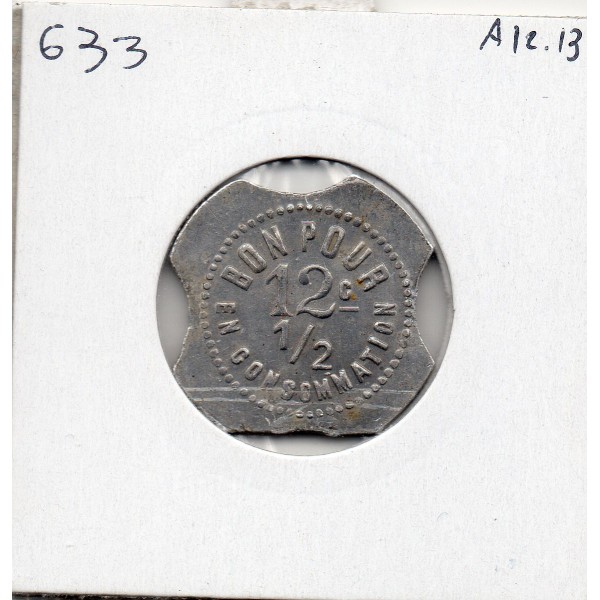 Mège Coste 12 et 1/2 centimes Café Baton Sup