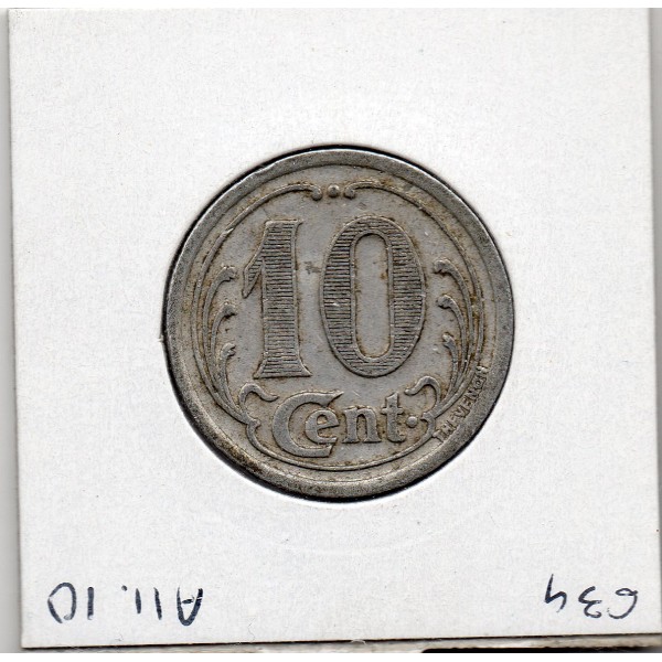 Checy Chateauneuf Sully Vitry 10 centimes Comité TTB+