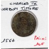 Jeton Charles IX VERBVM TIMORE, 1567 TB