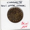 Jeton Charles IX SOLI LUNAE ET VENERI, ND TB