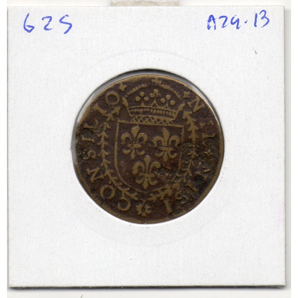Jeton Charles IX SOLI LUNAE ET VENERI, ND TB
