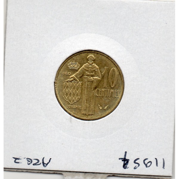 Monaco Rainier III 10 centimes 1976 Sup+ Gad.146