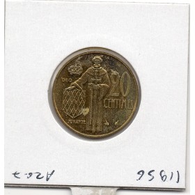Monaco Rainier III 20 centimes 1982 Spl, Gad.147