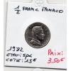 Monaco 1/2 Franc 1982 Spl, Gad.149 Rainier III