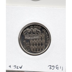 Monaco Rainier III 1 Franc 1986 Spl, Gad.150