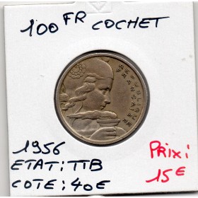 100 francs Cochet 1956 TTB