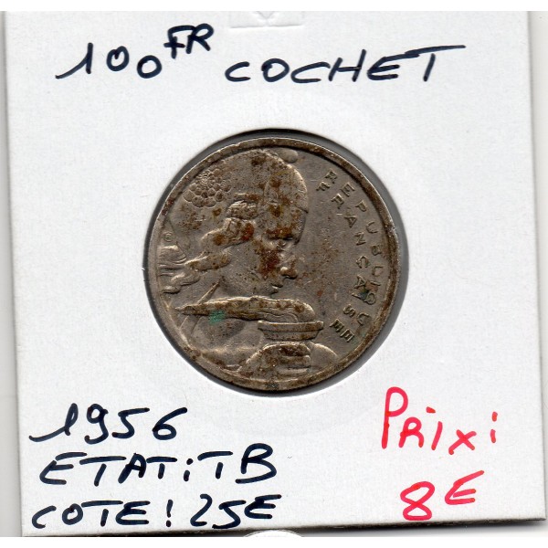 100 francs Cochet 1956 TB