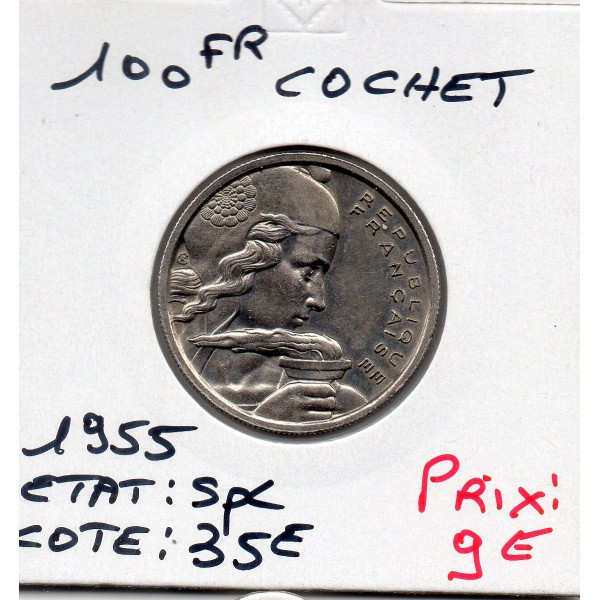 100 francs Cochet 1955 Spl