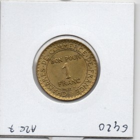 Bon pour 1 franc Commerce Industrie 1924 Sup