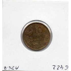 10 francs Coq Guiraud 1954 TTB+