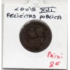 Jeton Louis XVI FELICITAS PVBLICA, TB feuardent 13408