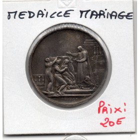 Medaille de Mariage argent Montagny