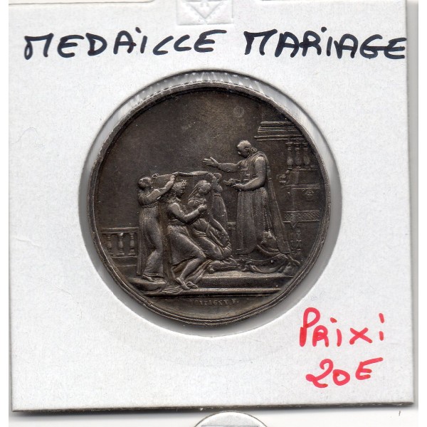 Medaille de Mariage argent Montagny