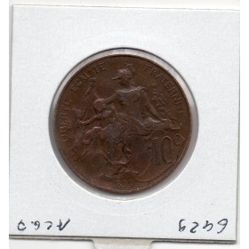 10 centimes Dupuis 1899 faisceau TTB+