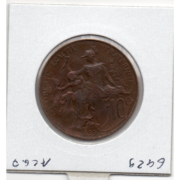 10 centimes Dupuis 1899 faisceau TTB+