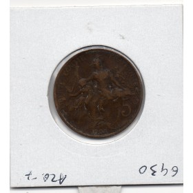 5 centimes Dupuis 1905 TB