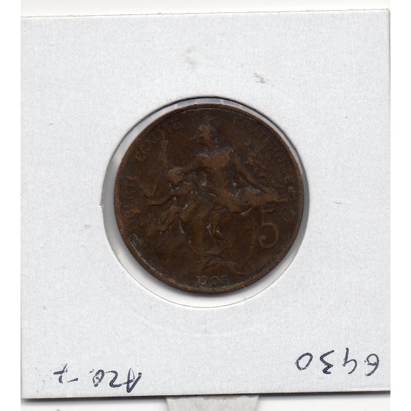 5 centimes Dupuis 1905 TB