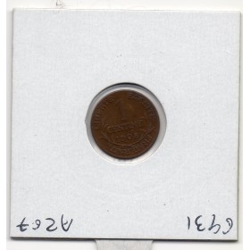 1 centime Dupuis 1908 TTB+