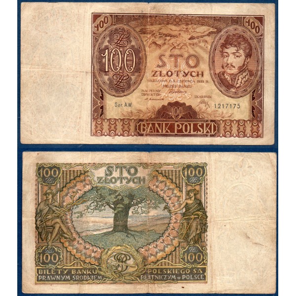 Pologne P.94, TTB Billet de 10 zlotych 1940