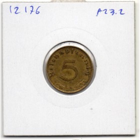 Allemagne 5 reichspfennig 1939 A, TTB KM.91 Berlin