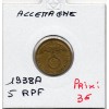 Allemagne 5 reichspfennig 1938 A, TTB KM.91 berlin