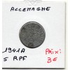 Allemagne 5 reichspfennig 1941 A, TTB KM.100 Berlin
