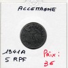 Allemagne 5 reichspfennig 1941 A, TTB KM.100 Berlin