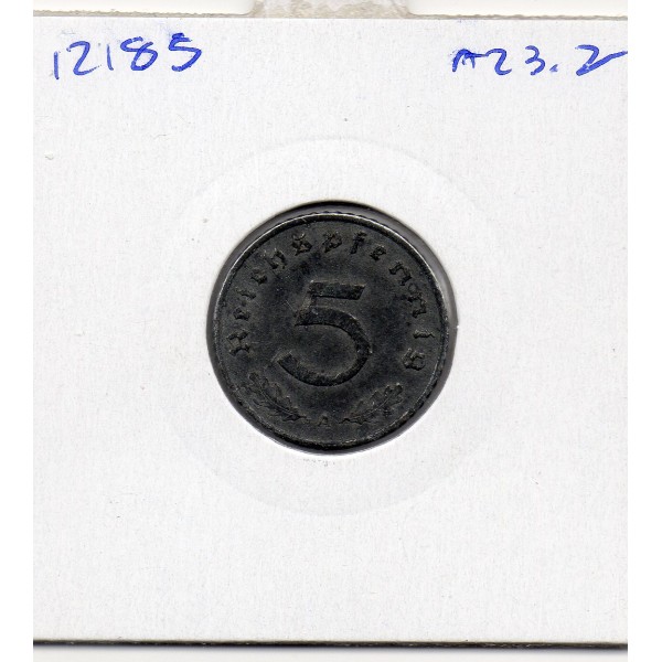Allemagne 5 reichspfennig 1941 A, TTB KM.100 Berlin
