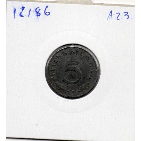 Allemagne 5 reichspfennig 1942 A, TTB KM.100 Berlin