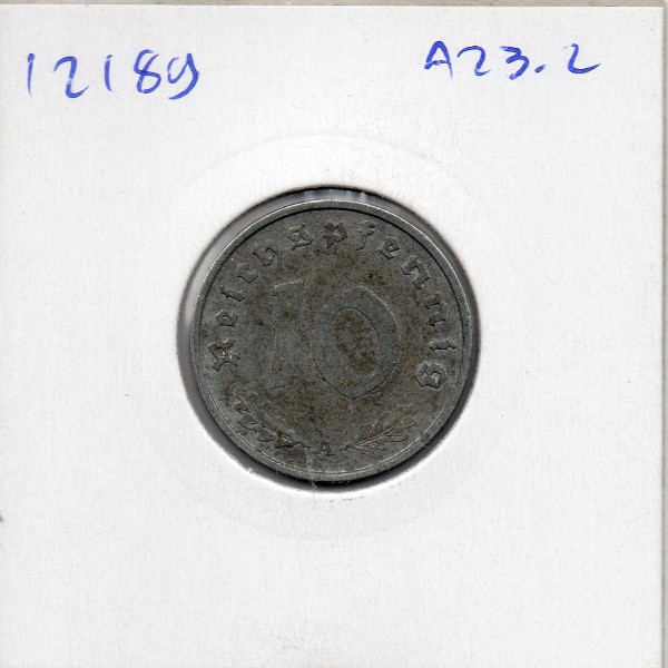 Allemagne 10 reichspfennig 1941 A, TTB KM.101 Berlin