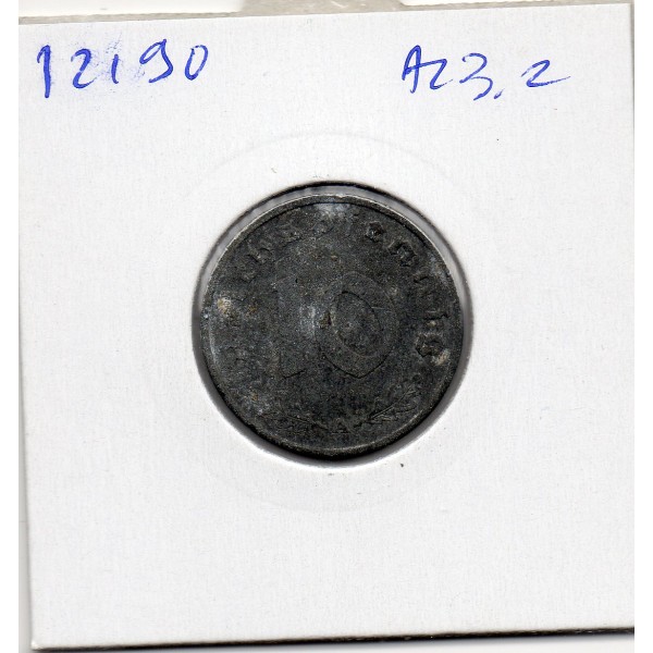 Allemagne 10 reichspfennig 1943 A, TTB KM.101 Berlin