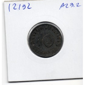Allemagne 10 reichspfennig 1941 F, TTB KM.101 Stuttgart
