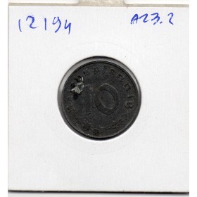Allemagne 10 reichspfennig 1941 F, TTB KM.101 Stuttgart