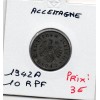 Allemagne 10 reichspfennig 1942 A, TTB KM.101 Berlin