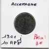 Allemagne 10 reichspfennig 1941 J, TTB KM.101