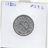 Allemagne 50 reichspfennig 1942 D, TTB+ KM.96 Munich