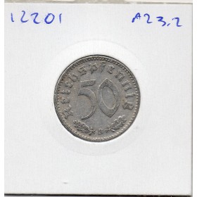 Allemagne 50 reichspfennig 1940 B, TTB KM.96 Hanovre