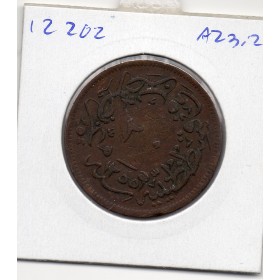 Empire Ottoman 20 para 1255 AH an 21 - 1859 TTB, KM.668 Abdul Mejid