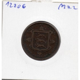Jersey 1/26 Shilling 1870 TB+, KM.4 Victoria