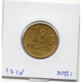 Espagne 1 peseta 1937 Sup, KM.755 La blonde