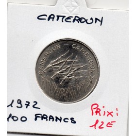 Cameroun 100 francs 1972 Spl, KM.16 Antilopes