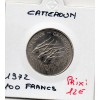Cameroun 100 francs 1972 Spl, KM.16 Antilopes